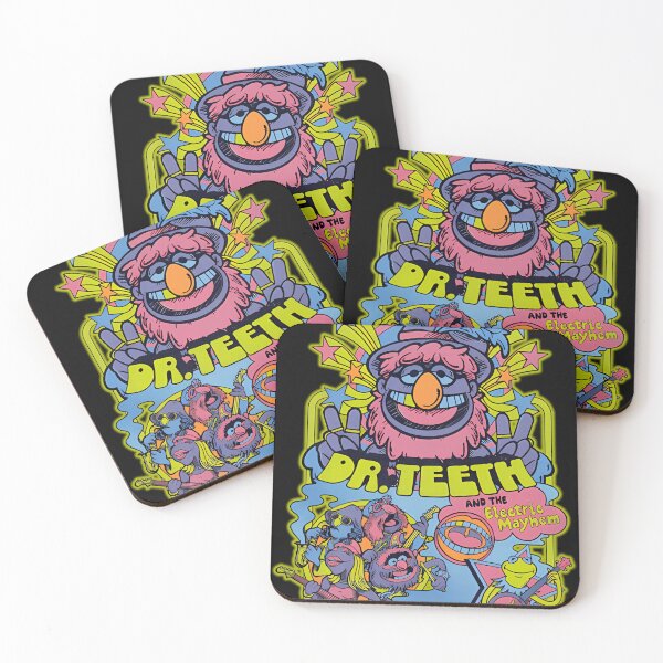 Item preview, Muppets Dr Teeth And The Electric Mayhem With Kermit T-Shirt designed and sold by 3 am.