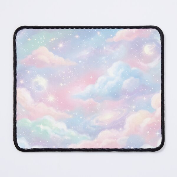 Item preview, Dreamy Pastel Galaxy Sky - Cotton Candy Clouds designed and sold by KimSnow Studio.