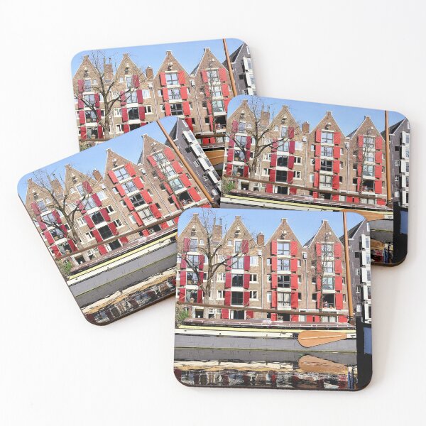 Item preview, Amsterdam, Jordaan Facades and boats of the Brouwersgracht designed and sold by Amsterdam-Pan.