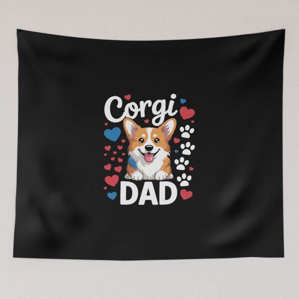 Item preview, Corgi Dad for Corgi Dog Pet Lovers6 designed and sold by DigitaldeligArt.