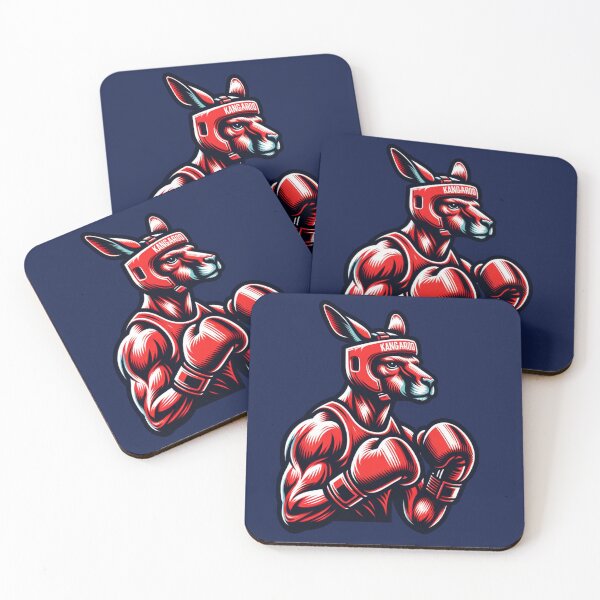 Item preview, Muscular Boxing Kangaroo Art designed and sold by Prime legend .