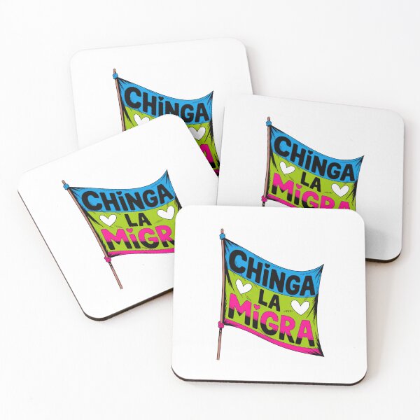 Item preview, Chinga La Migra Pro Immigration Fascism Human Rights T-Shirt designed and sold by Martysstore.