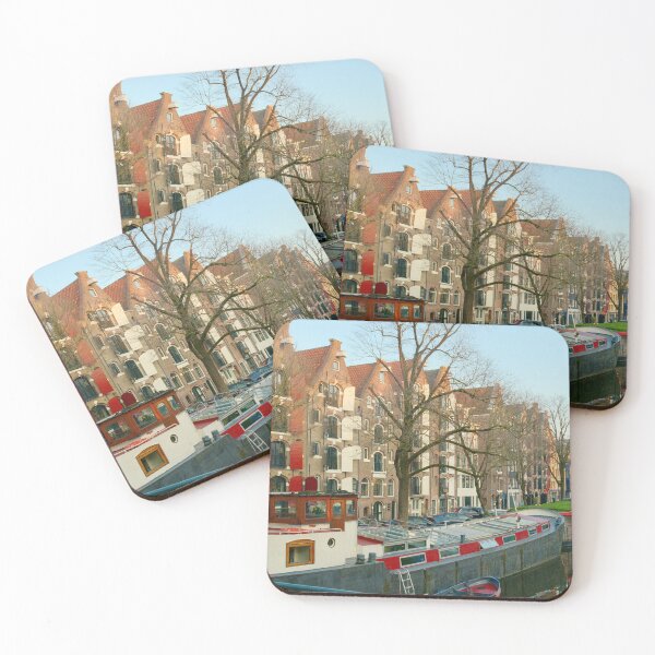 Item preview, Amsterdam, Brouwersgracht with bridge in evening light designed and sold by Amsterdam-Pan.