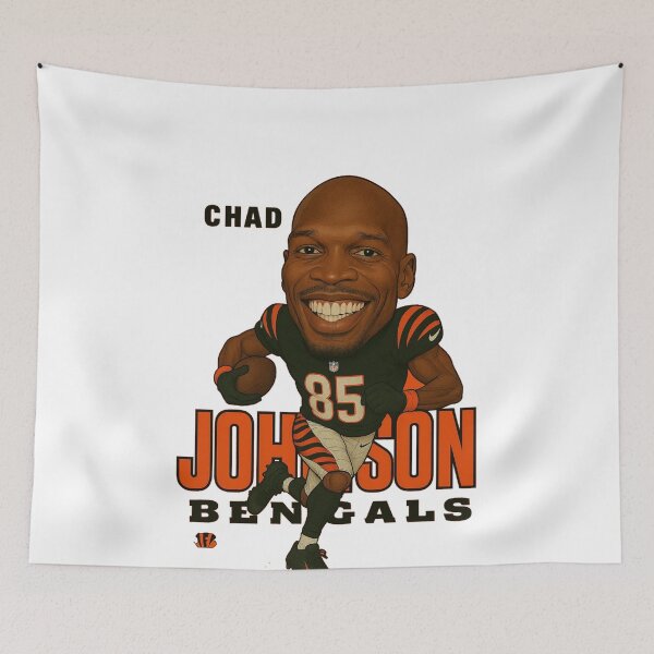 Item preview, Chad Johnson Bengals #85 Caricature Art designed and sold by TheArtOfCar.
