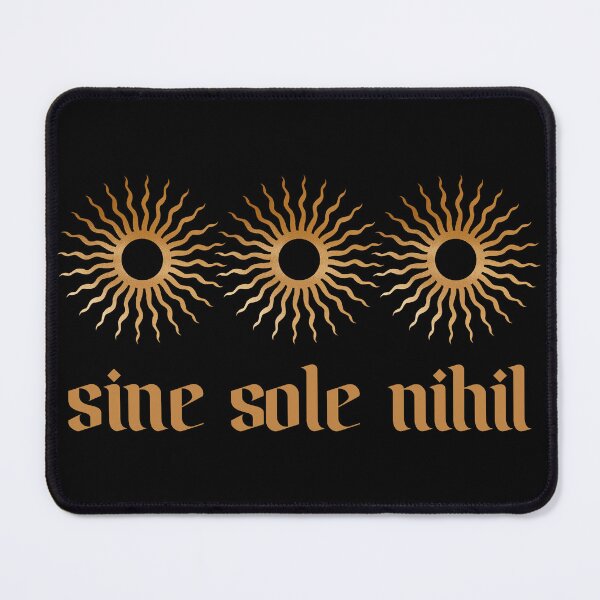 Item preview, Sun Sunshine Latin Quote SINE SOLE NIHIL designed and sold by Carl's Clothing.