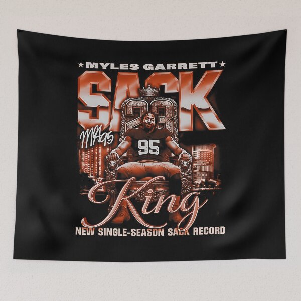 Item preview, Myles Garrett Cleveland Sack King designed and sold by boosted-ak.