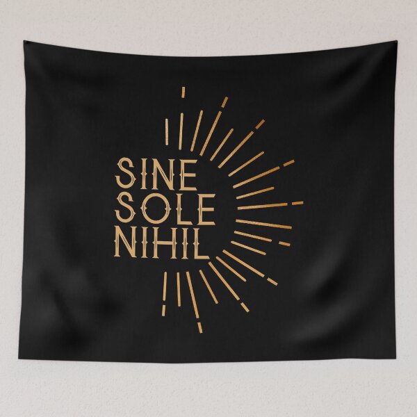 Item preview, SINE SOLE NIHIL Latin Quote Sunshine Sun Lover designed and sold by Carl's Clothing.