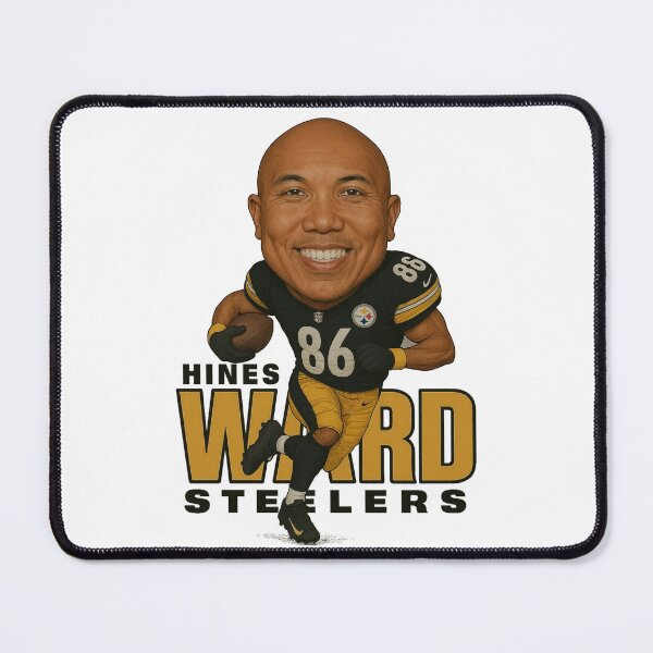 Item preview, Hines Ward Steelers #86 Caricature Art designed and sold by TheArtOfCar.