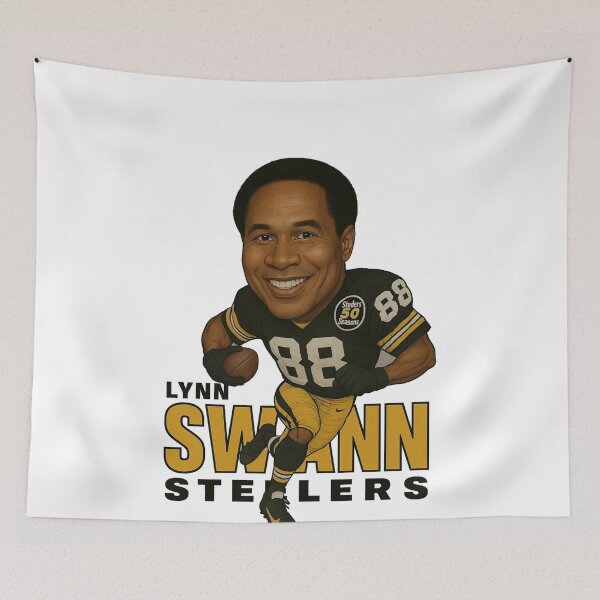 Item preview, Lynn Swann Steelers #88 Caricature Art designed and sold by TheArtOfCar.