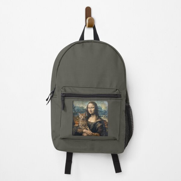 Item preview, Mona Lisa With Her Cat designed and sold by Myra365Art.
