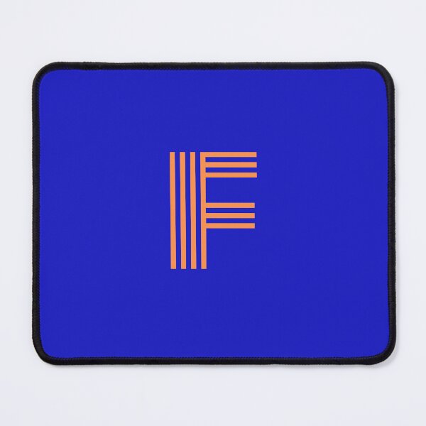 Item preview, Minimal Striped Letter F – Modern Initial Design designed and sold by AaronStone1898.