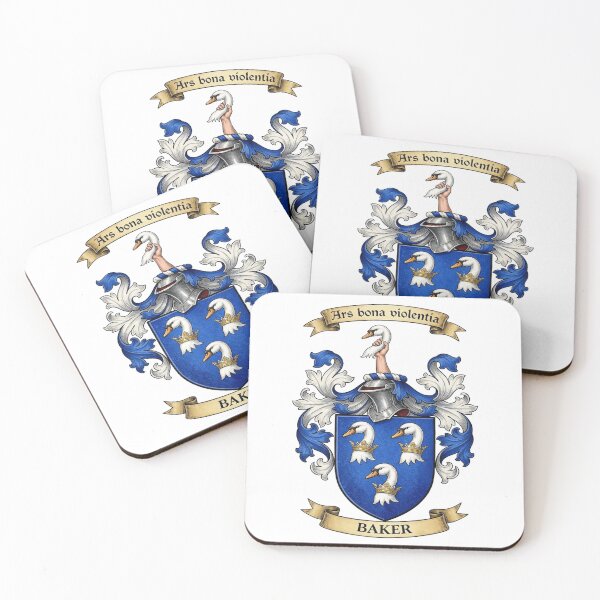 Item preview, The Baker Family Coat of Arms designed and sold by BagTown Clans.
