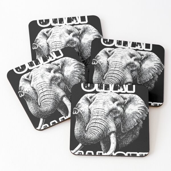 Item preview, Gray Majesty! Majestic African Elephant Portrait designed and sold by PixelStudioBe.
