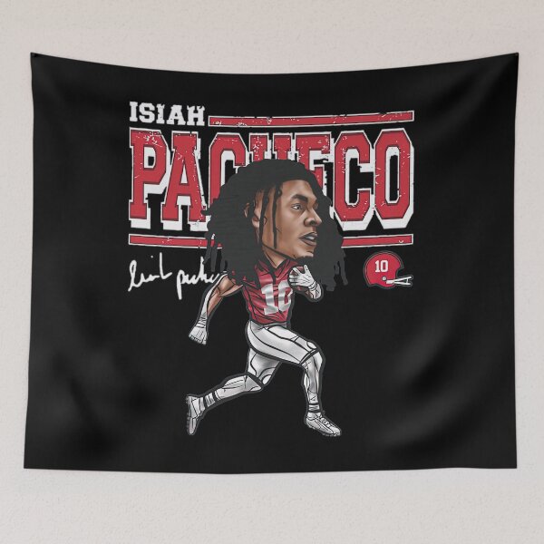 Item preview, Isiah Pacheco Kansas City Cartoon designed and sold by Justforeyou.