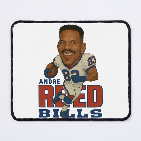Item preview, Andre Reed Bills #83 Caricature Art designed and sold by TheArtOfCar.