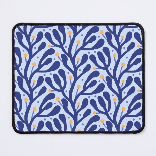 Item preview, Blue Branches Pattern with Light Blue Background designed and sold by NaliniLe.