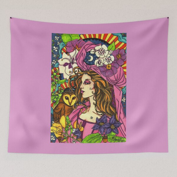 Item preview, Goddess Blodeuwedd designed and sold by Lynette K..