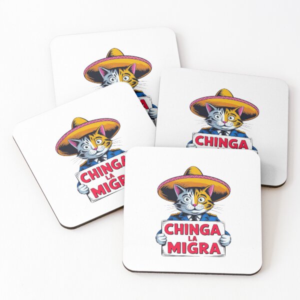 Item preview, Chinga La Migra Pro Immigration Fascism Human Rights T-Shirt designed and sold by Martysstore.