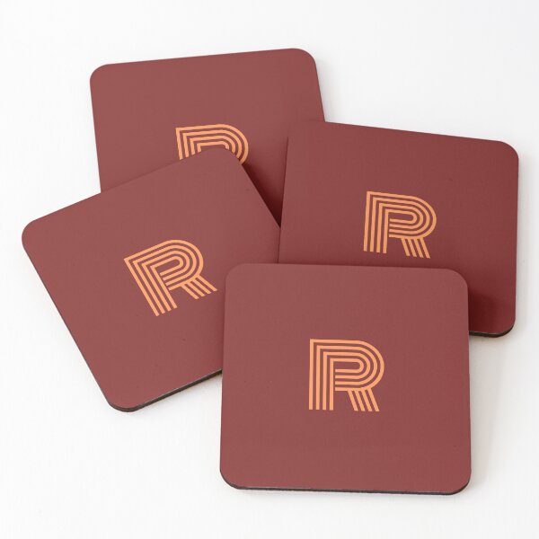 Item preview, Minimal Striped Letter R – Modern Initial Design designed and sold by AaronStone1898.