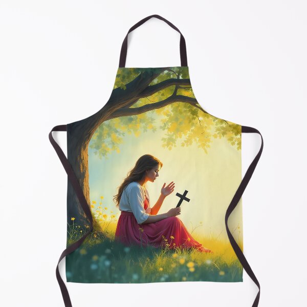 Item preview, Quiet Prayer Under the Tree - Christian Faith designed and sold by Pastor Reeves Studio.