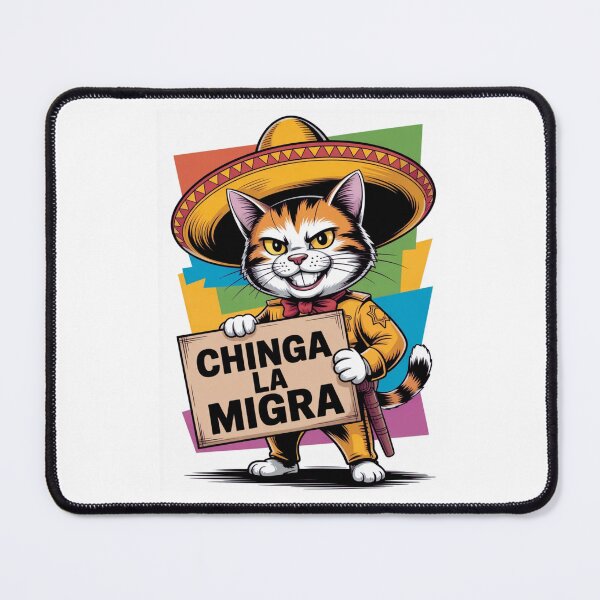 Item preview, Chinga La Migra Pro Immigration Fascism Human Rights T-Shirt designed and sold by Martysstore.