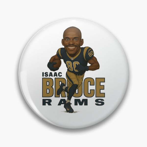 Item preview, Isaac Bruce Rams #80 Caricature Art designed and sold by TheArtOfCar.