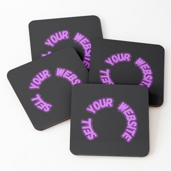 Item preview, Your Vibe Sets Your Website – Bold Purple Motivational Typography Design designed and sold by Studio Yvonne .