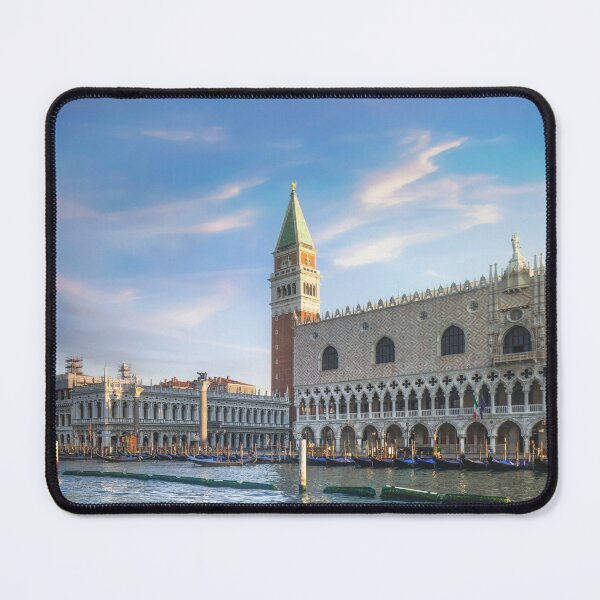 Item preview, Doge Palace and St Mark Campanile at sunrise, Venice, Italy designed and sold by Stefano Orazzini.