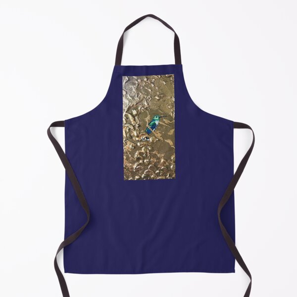 Item preview, Forest Bathing Reflection - hummingbird on shimmering gold designed and sold by Bobbie Rich.