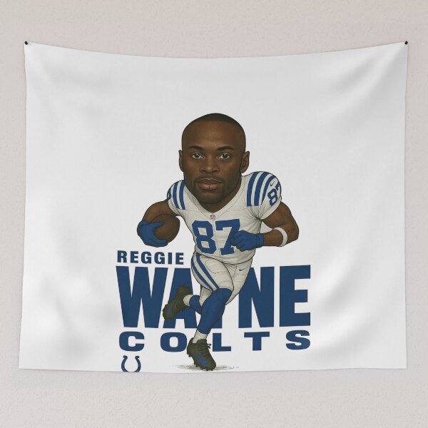 Item preview, Reggie Wayne Colts #87 Caricature Art designed and sold by TheArtOfCar.