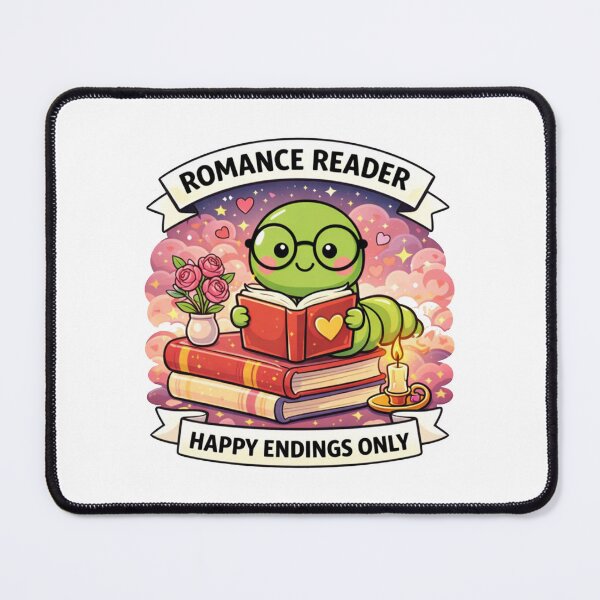 Item preview, Romance Reader Happy Endings Only Cute designed and sold by MonkiFlipp.