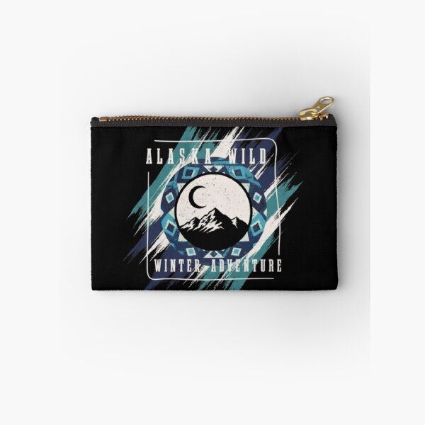 Item preview, Alaska Wild – Winter Adventure Badge designed and sold by Dogandesighn.