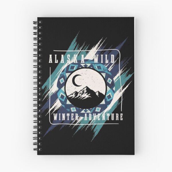 Item preview, Alaska Wild – Winter Adventure Badge designed and sold by Dogandesighn.