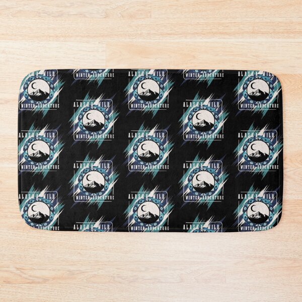 Item preview, Alaska Wild – Winter Adventure Badge designed and sold by Dogandesighn.