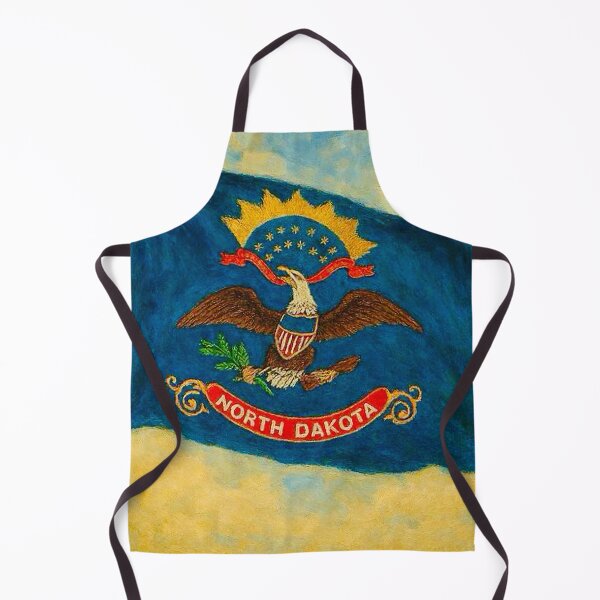 Item preview, North Dakota State Flag designed and sold by TinCatOutPost.