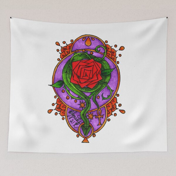 Item preview, Rose Flame Serpent designed and sold by Lynette K..