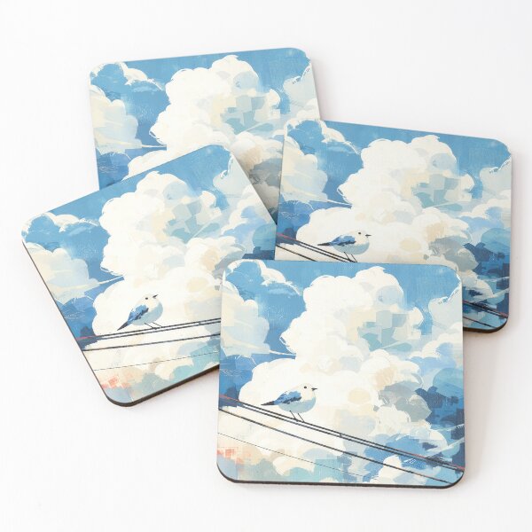 Item preview, A Quiet Bird Above the City designed and sold by Dusk Atelier.