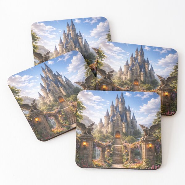 Item preview, Flowered Path to a Fantasy Castle designed and sold by JuViRo.
