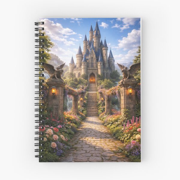 Item preview, Flowered Path to a Fantasy Castle designed and sold by JuViRo.