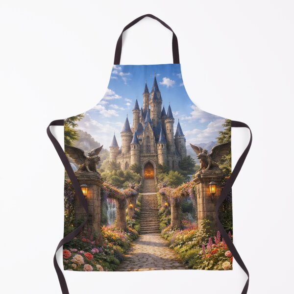Item preview, Flowered Path to a Fantasy Castle designed and sold by JuViRo.