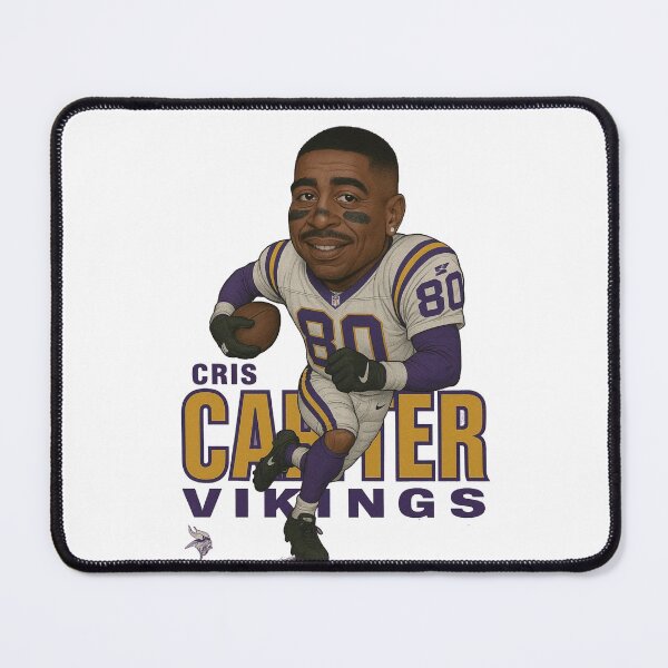 Item preview, Cris Carter Vikings #80 Caricature Art designed and sold by TheArtOfCar.