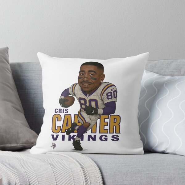 Item preview, Cris Carter Vikings #80 Caricature Art designed and sold by TheArtOfCar.