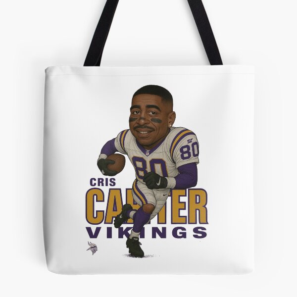 Item preview, Cris Carter Vikings #80 Caricature Art designed and sold by TheArtOfCar.