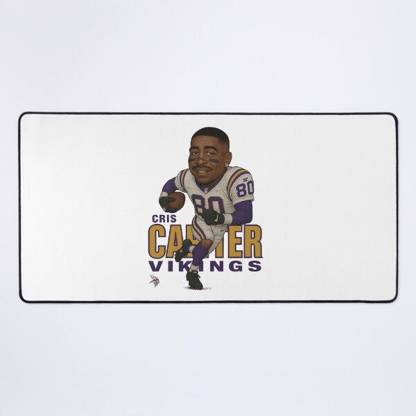 Item preview, Cris Carter Vikings #80 Caricature Art designed and sold by TheArtOfCar.