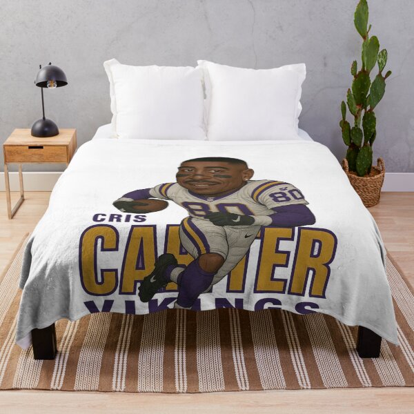Item preview, Cris Carter Vikings #80 Caricature Art designed and sold by TheArtOfCar.