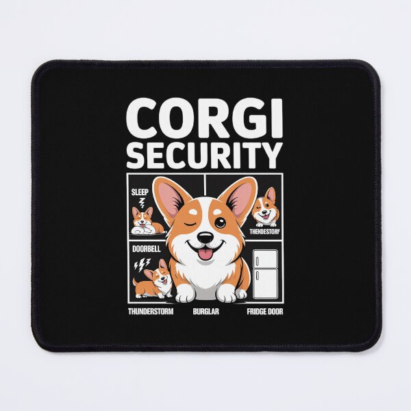 Item preview, Corgi Dog Lover Security Corgi Mom Dad Pets Owner designed and sold by DigitaldeligArt.