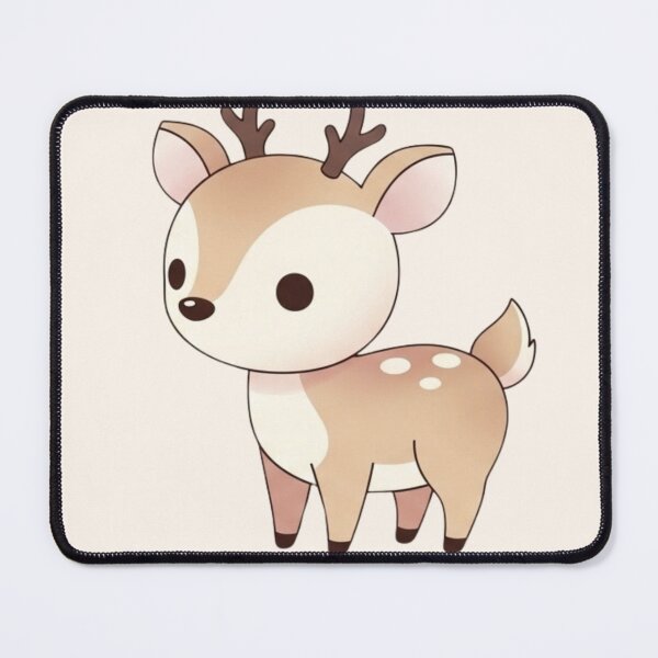Item preview, Cute Kawaii Baby Deer Illustration – Adorable Woodland Animal Art designed and sold by soletstudio.