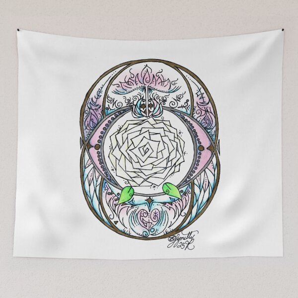 Item preview, White Rose Frequency  designed and sold by Lynette K..