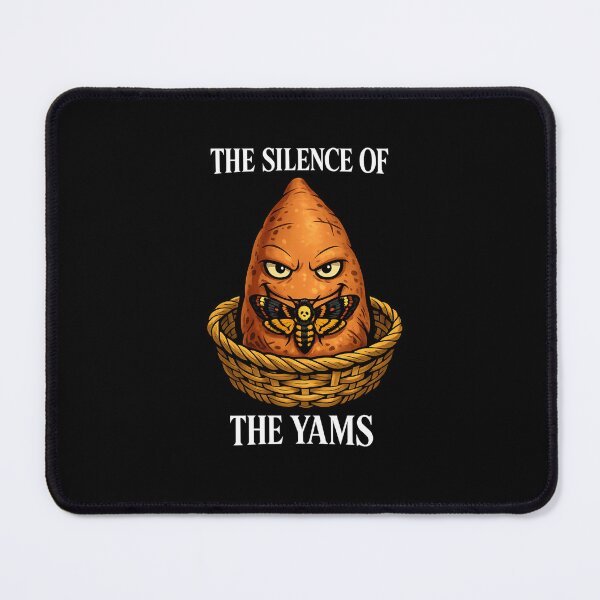 Item preview, Silence of the Yams - Creepy Yam Horror Parody Cartoon designed and sold by Sonic Nova Studios.
