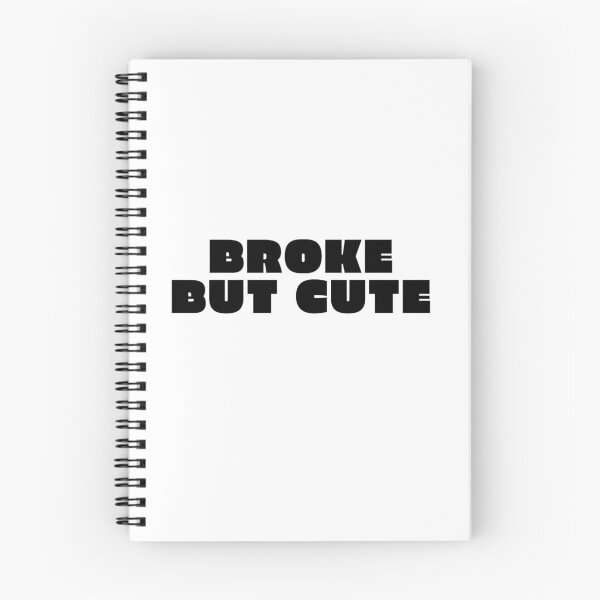 Item preview, Broke but Cute 7 / black designed and sold by BYaleksSKROK.